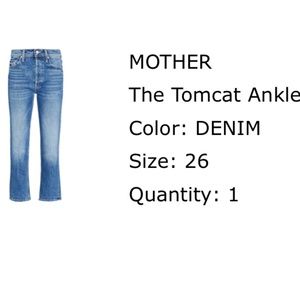 Mother Tomcat Jeans